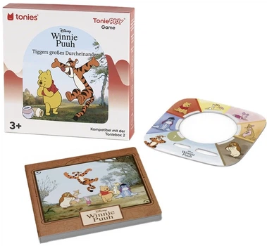 Interaktywna planszowa gra dźwiękowa Tonies Disney Winnie Puuh: Tigger's Big Mess (Język niemiecki) (4251192168009)