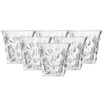 Набір склянок для віскі GLASS TUMBLER 6 шт 255 мл (309 BMIC)