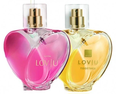 Жіночий парфумно-косметичний набір lov u avon з 2-х одиниць (ейвон лав ю)