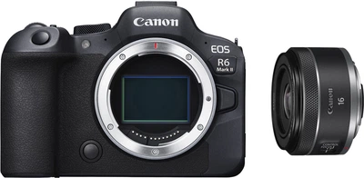 Набор Фотоаппарат Canon EOS R6 Mark II Body Black (5666C031AA) + Canon RF 16mm F2.8 STM (5051C005)