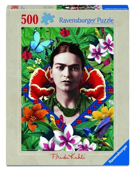 Puzzle Ravensburger Frida Kahlo Kwitnąca fantazja 500 elementów (12001736) (4005555017363)