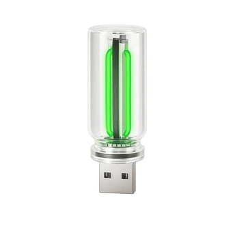 USB-лампа для автомобиля с сенсорным управлением USBNightlight, зеленая