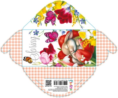 Конверт для грошей КВ-25-289 Spring, 10 шт.