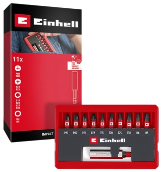 Zestaw bitów Einhell Pocket Cassette 11 szt (49118673)