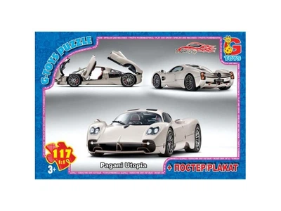 Пазл Гараж Мрії, G-Toys, 117 ел., FW783