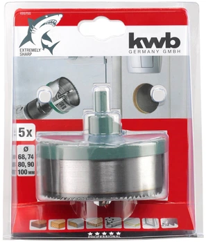 Zestaw otwornic Einhell 68-100 mm 49499700 5 szt. (4009314997002)