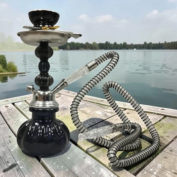 Кальян Hookah Arzu A010-1 Black высотой 26 см на 1 персону