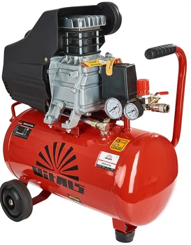 Компресор повітряний Vitals GK24.t47-8a, 1300Вт, 24л, 170л/хв, 8бар, 19.05кг
