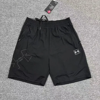 Спортивні шорти чоловічі з принтом Under Armour чорні 2XL