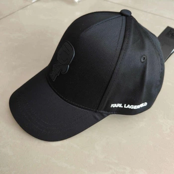 Чоловіча кепка Karl Lagerfeld класична чорна A2W33058