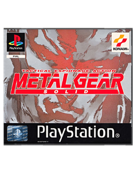 Гра Sony PlayStation 1 Metal Gear Solid Europe Англійська Версія CD 2шт Б/У