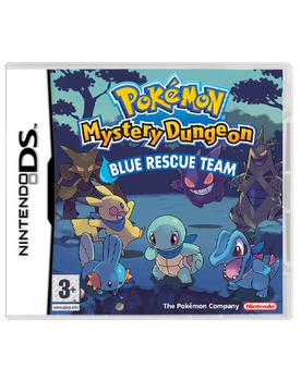 Игра Nintendo DS Pokemon Mystery Dungeon Blue Rescue Английская Версия Б/У