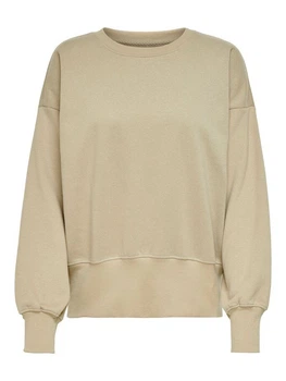 Кофта ONLGIA L/S SWEAT SWT 15229725 Silver Mink ONLY L Пісочний 15229725SILVERMINK M