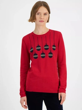 Джемпер жіночий Tommy Hilfiger 321478081 XL Червоний (1159862105)
