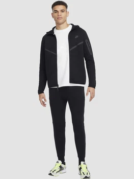 Кофта TECH SET FLEECE FULL ZIP BLACK HV0949-010_HV0959-010 XXL
