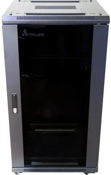 Серверна шафа EXTRALINK 19" 27U 600x600 Black (EX.14749)