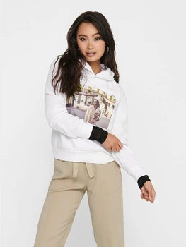 Толстовка 15216381 Bright White ONLY L Білий 15216381BRIGHTWHITE L