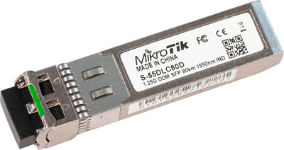 Moduł SFP Mikrotik S-55DLC80D (2000001099377)
