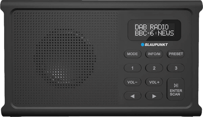 Radioodtwarzacz przenosny Blaupunkt DR3BK (5901750508677)