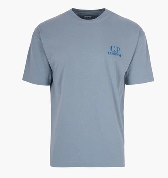 Футболка C.P. Company Jersey Comfort Logo Blue 20CMTS143A-110579W-809 M