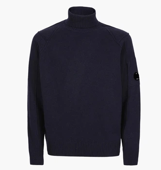Светр C.P. Company Knitwear - Turtle Neck Lambswool Black 11CMKN0888A-005504A L