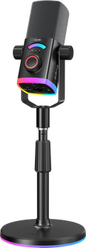 Мікрофон динамічний Fifine AM8PROS XLR/USB Black