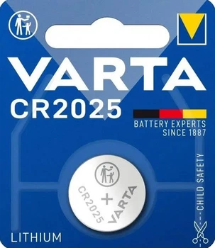 Батарейка Varta CR2025 3V блистер 1 шт