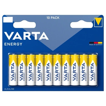 Батарейки Varta LR3 AAA Energy Alkaline 10 шт/уп