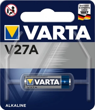 Батарейка Varta V27A 1 шт на блістері