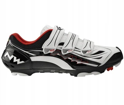 Кросівки Northwave Rebel R3 3V MTB, розмір 42, біло-чорні