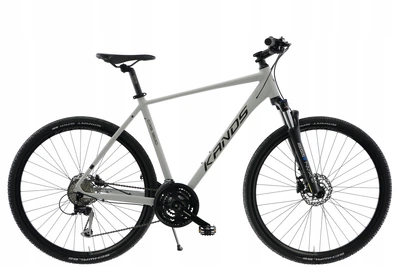 Kands CRS 1200 крос велосипед рама 19 дюймів колесо 28 чоловіків сірий r25