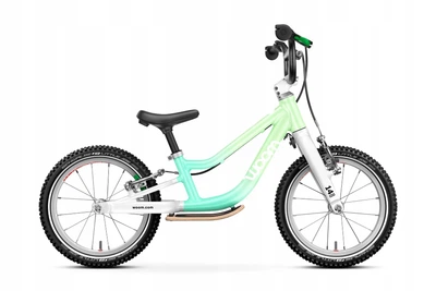 Woom 1 плюс легкий 14-футовий велосипед для балансування Spearmint Crush LE