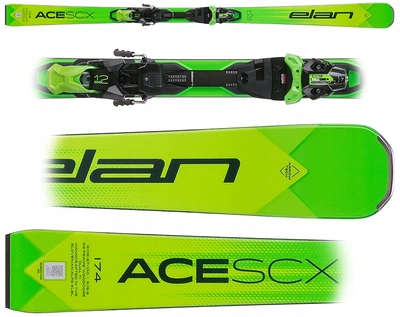 Лижі Elan ACE SCX 2026 + кріплення EMX 12.0 GW 174 см