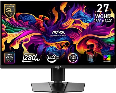 Монітор 26.5" MSI MAG 271QP QD-OLED X28