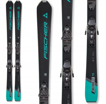Жіночі лижі FISCHER RC ONE 78 GT WS TI Titanal Carbon + кріплення RSW 159см