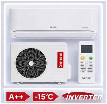Инверторный кондиционер Sensei SAC-12 MBWS/I Aquilon Inverter Eco