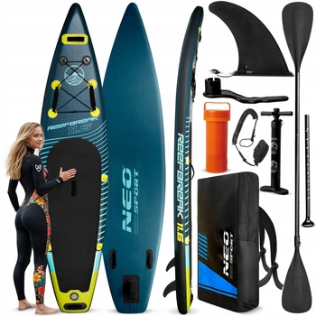 Надувна SUP дошка для плавання STAND UP PADDLE 350см НАБІР АКСЕСУАРОВ