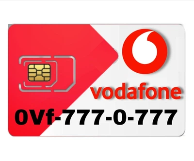 Золотой мобильный номер Vodafone 0Vf-777-0-777