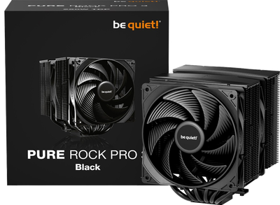 Воздушное охлаждение be quiet! Pure Rock Pro 3 Black (BK042)
