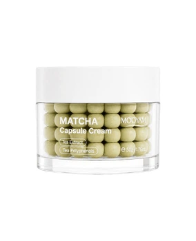 Капсульный крем для лица с матчем Mooyam Matcha Capsule Cream