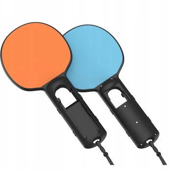 Uchwyt Yaxo na Joy-Con Tennis Set do NS/NS2 Inferno Pomarańczowy/Niebieski (YGTSJCH01CM)
