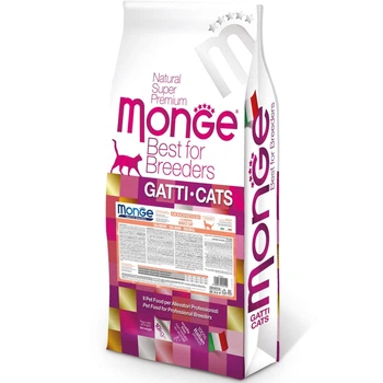 Сухой корм MONGE CAT Sterilised с уткой - 10 кг