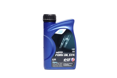 Масло для вилок и амортизаторов ELF MOTO FORK OIL SYN 10W (Канистра 0,5л)