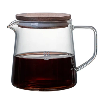 Сервер Ecocoffeetools S900 стеклянный 300 мл графин для приготовления кофе заварник для пуровера
