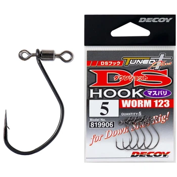 Крючок Decoy Worm123 DS Hook Masubari #6 (5 шт/уп)