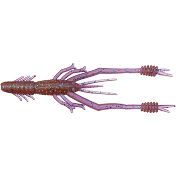 Силікон Reins Ring Shrimp 4" 606 Pink Lox (8шт/уп)