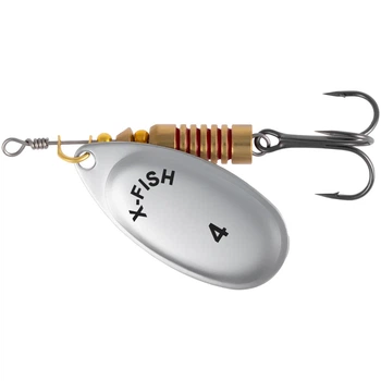 Блесна X-Fish Stark №4 9.5g Silver