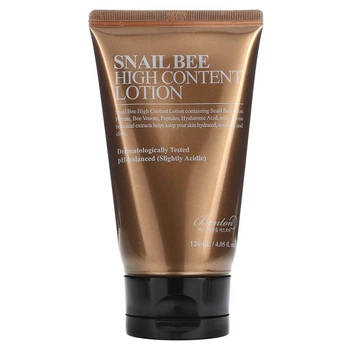 Денний крем з муцином равлика Benton Snail Bee High Content Lotion 120 мл