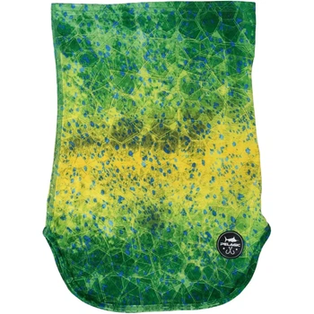 Мультиповязка Pelagic Sunshield Fishing Neck Gaiter Green Dorado