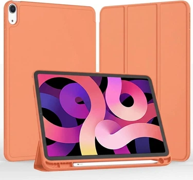 Чехол CoverSoft Apple iPad Air 11 (2024) with Pencil Holder, Orange